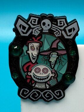 Loungefly Nightmare Before Christmas Lock Shock Barrel Disney Cameo Mystery Pin